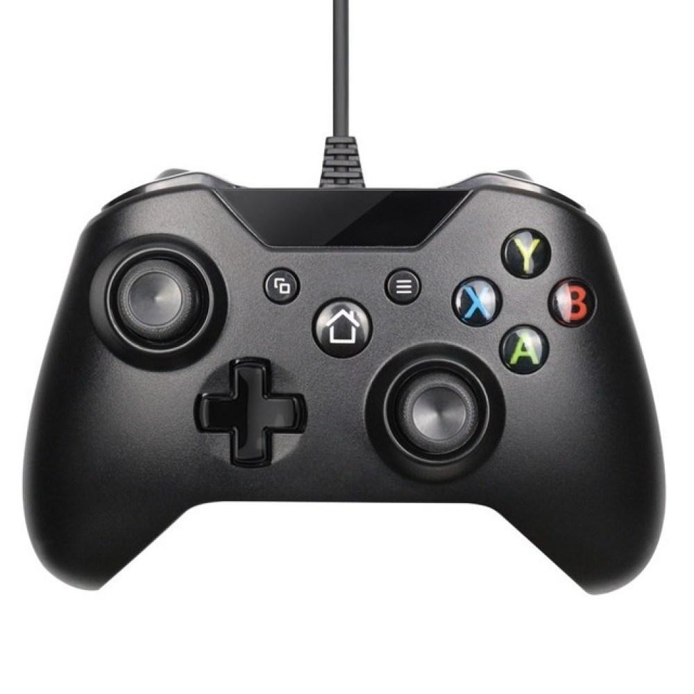 Проводной USB-контроллер для Xbox One, игровой контроллер для ПК для Wins 7, 8, 10, джойстики Microsoft Xbox One, геймпад с двойной вибрацией