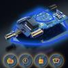 1pc Universal Car 3.1A 55W Quick Charge Auto Three Wire Charger Car Voltage Display Fast Charging Charger Car Accessories
