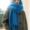 DRAWFIT WOMEN Bold Knotted Long Muffler [3COLORS]