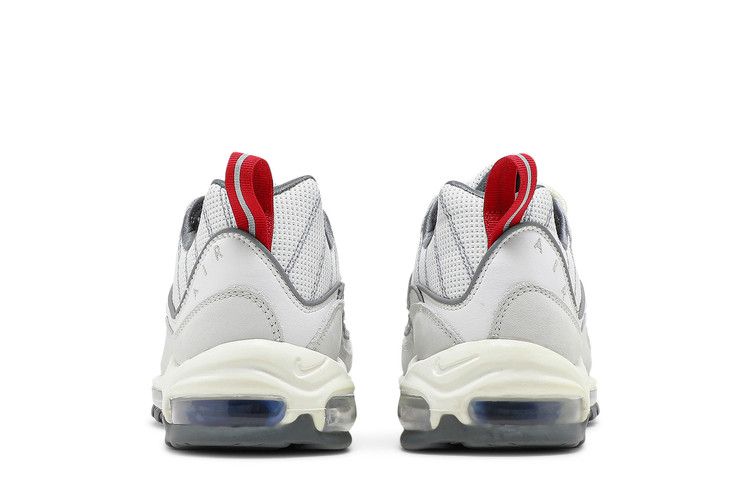 Men's Sneakers Nike Air Max 98 Summit White Summit White/University Red-Racer Blue-Metallic Silver