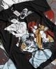 Футболка Steins Gate Курису Макисэ, Графическая футболка манга аниме, Унисекс футболка для