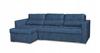 Varius Corner Sofa Bed with Sleeping Function Family Furniture Cornea Blue