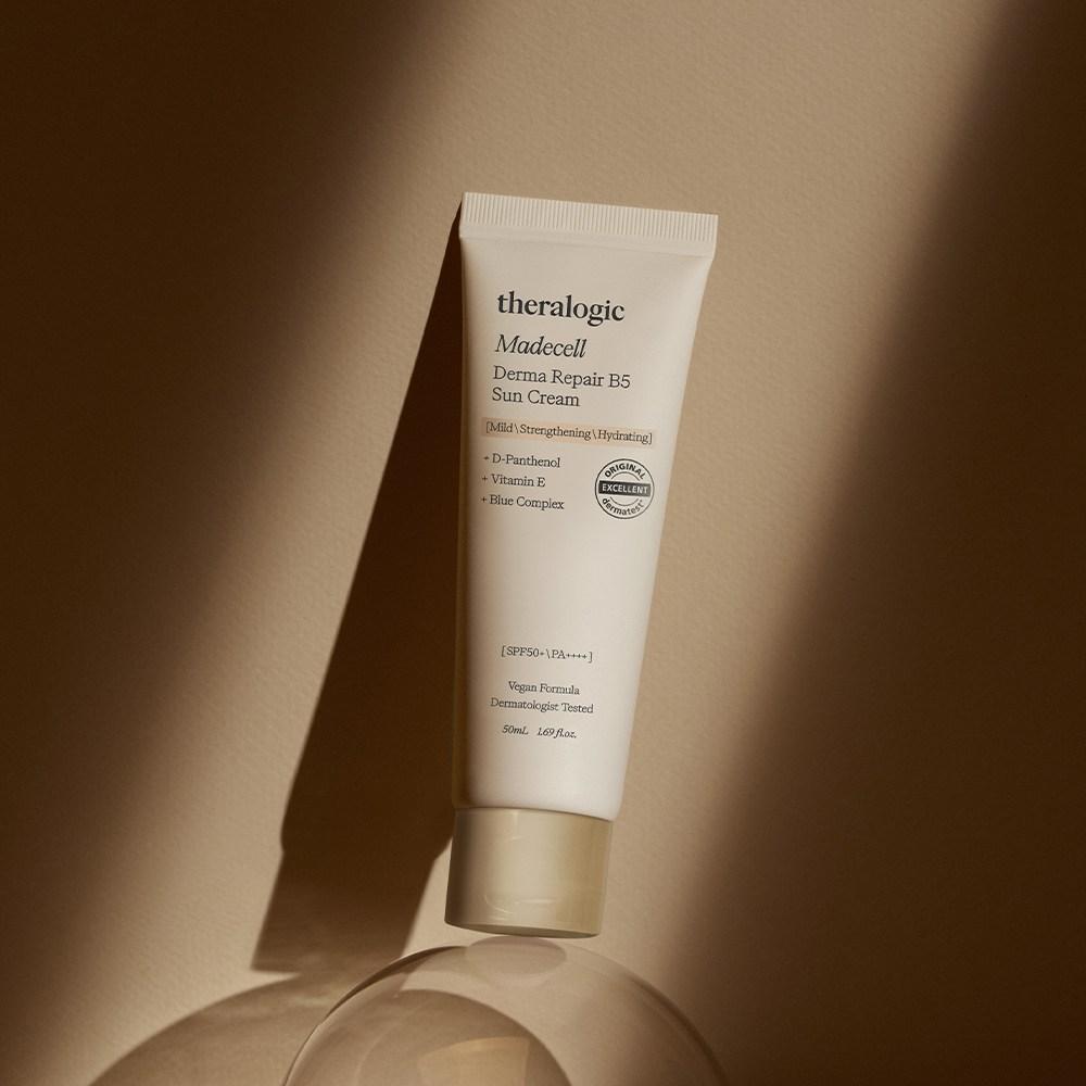 theralogic Солнцезащитный крем Madecell Derma Repair B5, 50 мл, 1 шт.