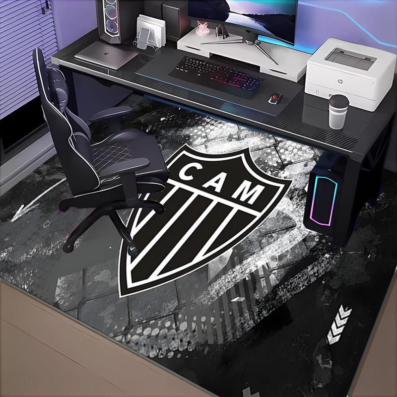 1PC Brugge Emblem Design Floor Mat for Living Room, Game Rooms, Office, Bedroom, Office Floor Mat Playful Design, Christmas fan gifts