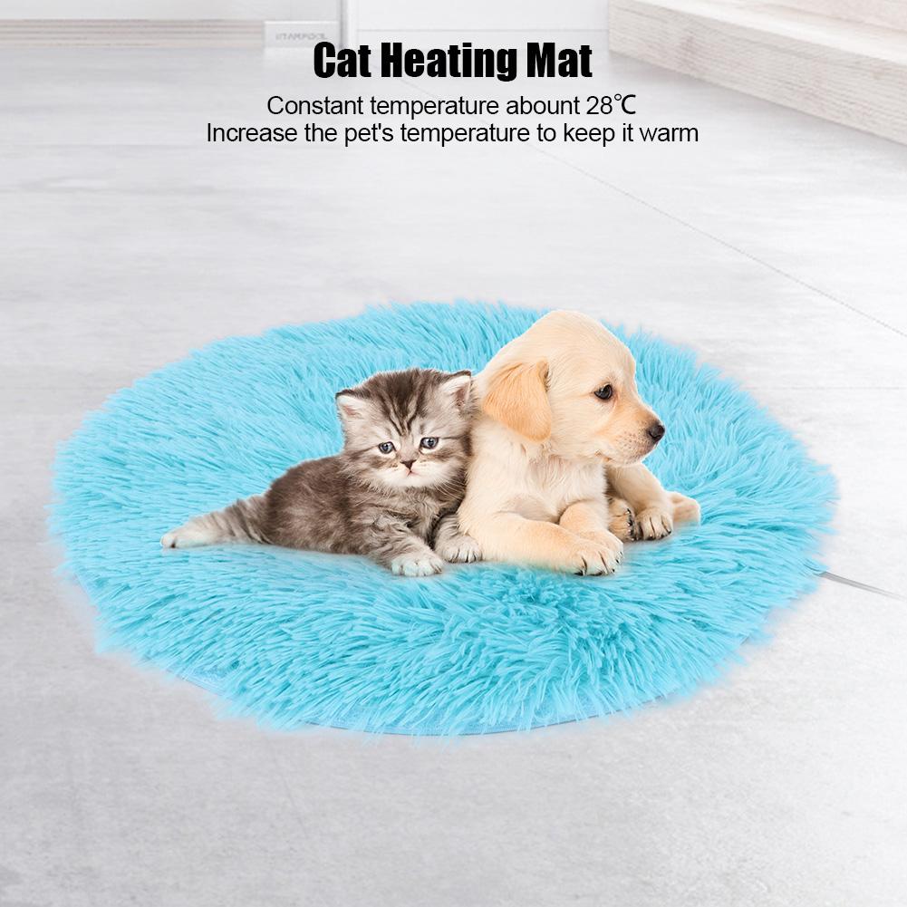 Плюшевый USB-интерфейс для зарядки домашних животных Four Seasons, электрический коврик-грелка для маленьких собак