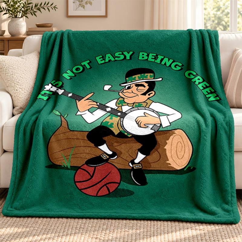 Celtic Football Club blanket Flannel Blanket Soft Cozy Plush Throw for Sofa Bed Lightweight Home Decoration Outdoor camping
