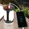 High Power Solar Camping Lantern Rechargeable Emergency Power Bank Foldable Light Modes for Camping Fishing