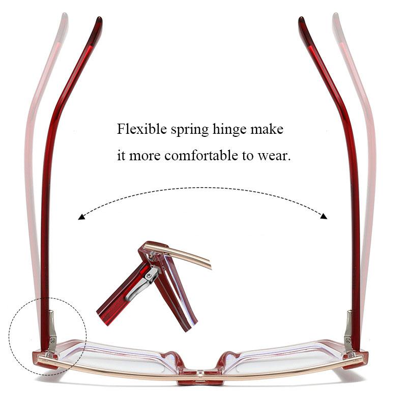 Модные очки для зрения с защитой от синего излучения -6.00 Очки для женщин с близорукостью
