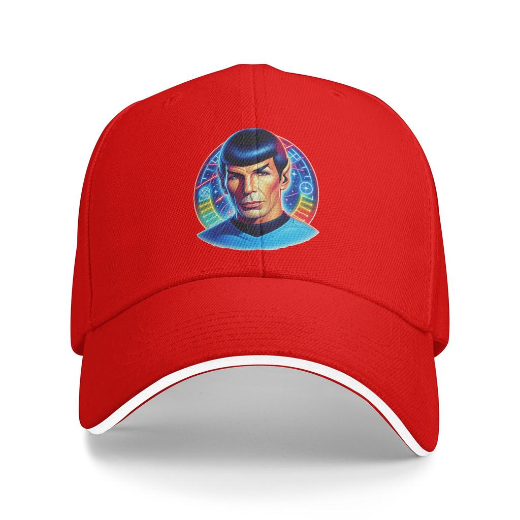 Stars Treks Spock Live Long and Prosper Sun Baseball Cap Summer Trendy Trucker Hat For Women Men Tennis Skate Snapback Cap