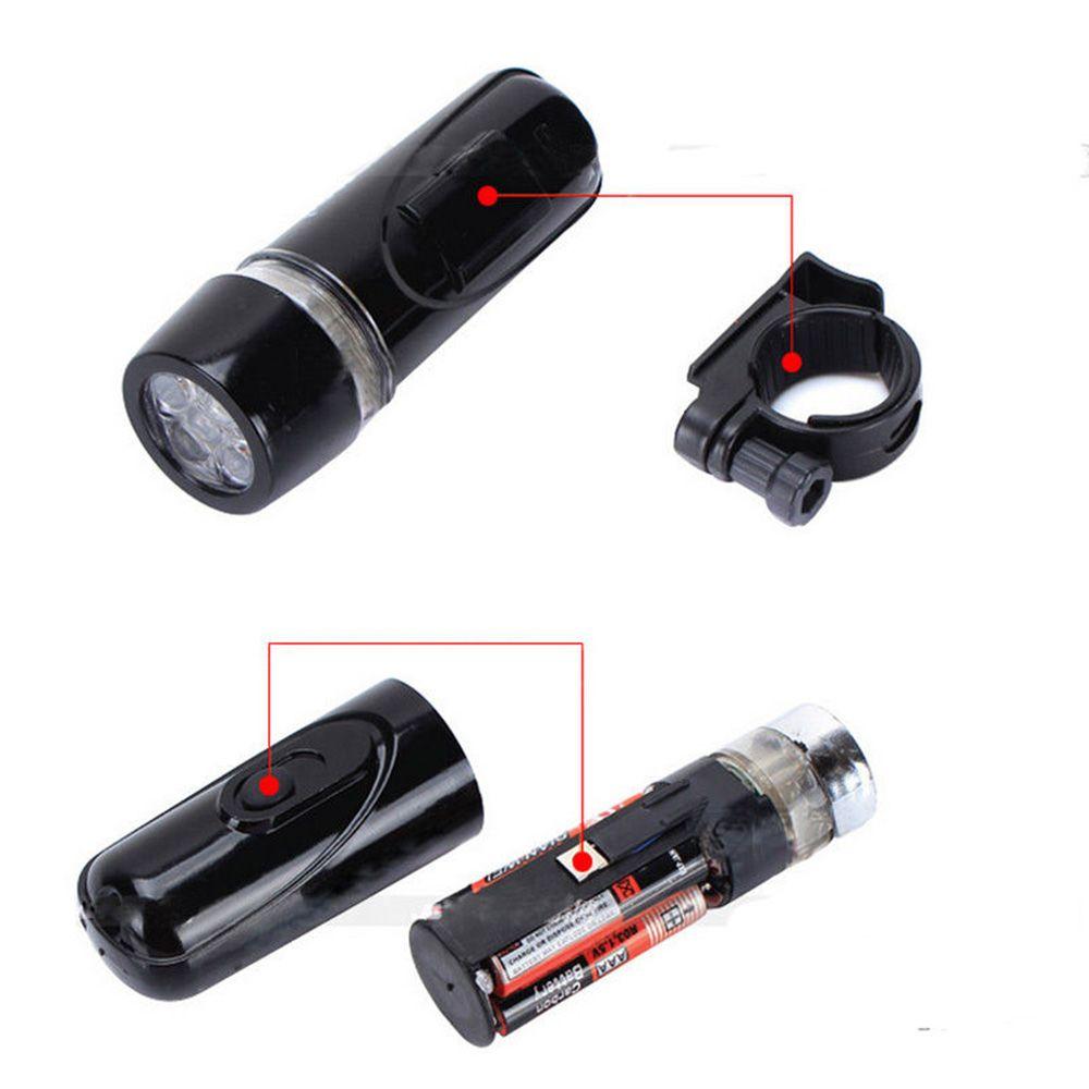 Rear Bicycle Light Flashlight Head Bike Front Tail Light 5 LED Bicycle Flashlight