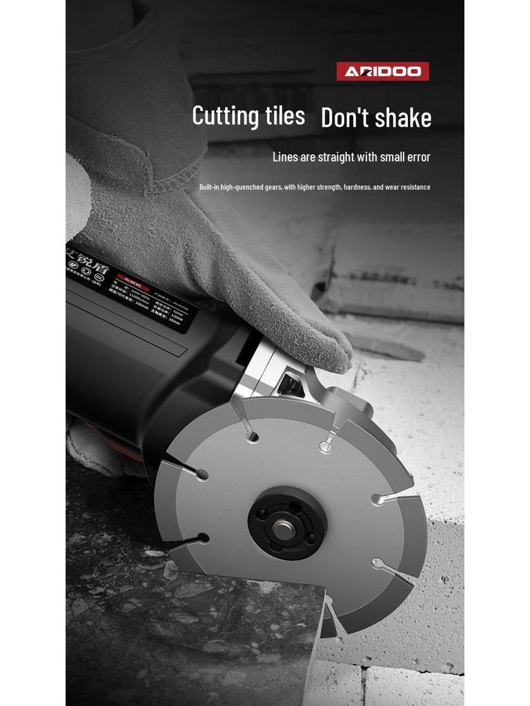 Немецкая многофункциональная угловая шлифмашина: Бытовая шлифовальная машина, полировальная машина, отрезная машина и ручной шлифовальный круг.