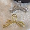 Geometric Metal Bow Hair Claws for Women Gold Silver Black Bowknot Hair Clip Thick Thin Head Hair Accessories Crab Clamp