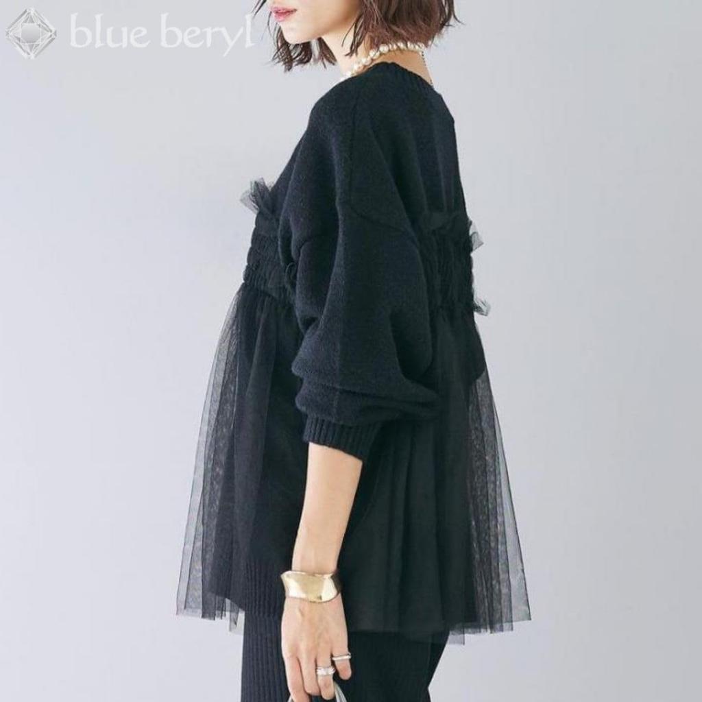 Тюль стыковочный трикотажный пуловер для длинного круглого свободного объемного туники талии повседневного свободного покроя женственного стройнящего аккуратного пышного женского, рукава, горловина, посадка,