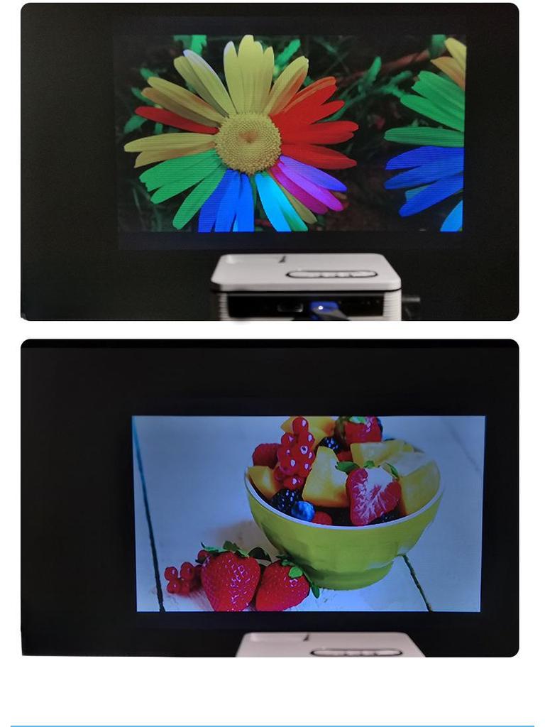 1080P HD Portable Mini LED Projector for Mobile Phones