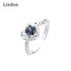 Классическое кольцо Lindon из медного сплава с цирконием, женские ювелирные изделия, свадебный подарок для вечеринки