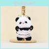 Keychain Plush Panda Pendant With Wearing A Gauze Skirt With A Bow Design