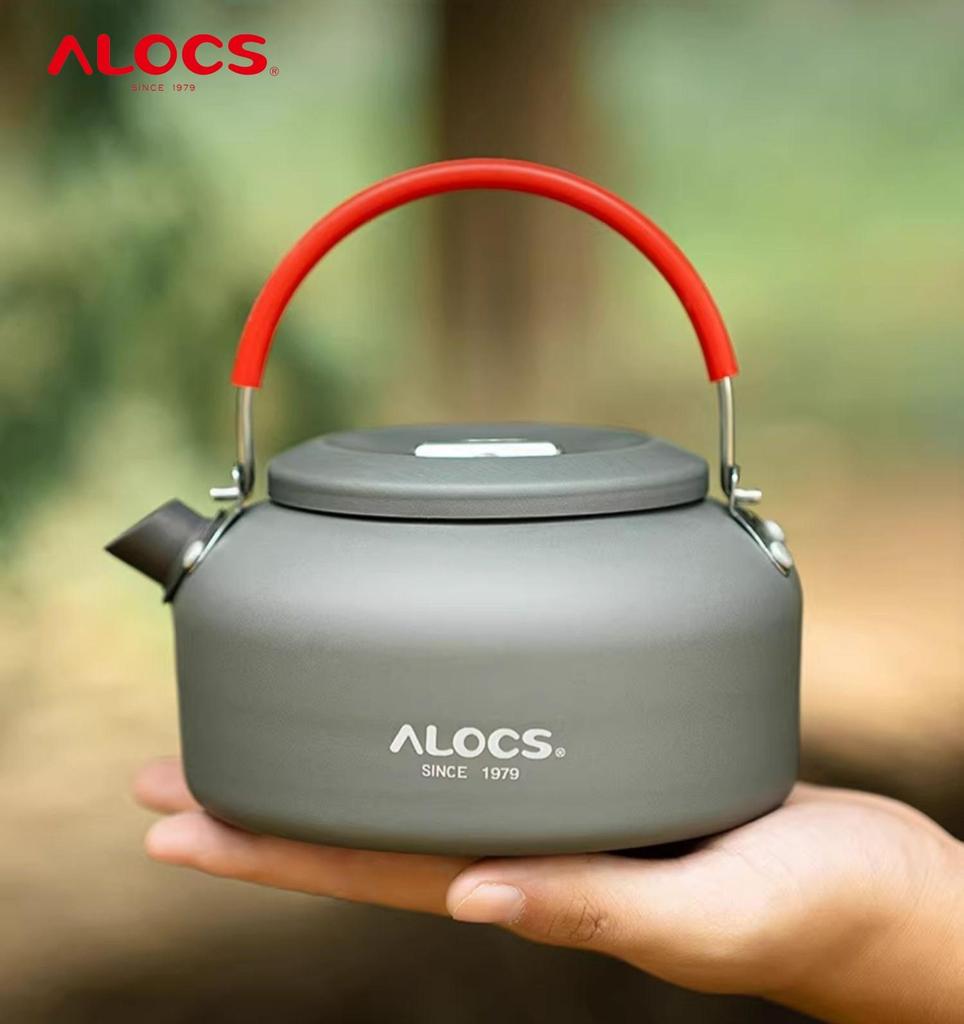 ALOCS Алюминиевая бутылка для воды для кемпинга, пешего туризма, путешествий