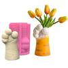 Geometric Cute  Claw Art Gypsum Silicone Mold Vase Storage Box Mold for Making Succulent  Flower  Pen Holder