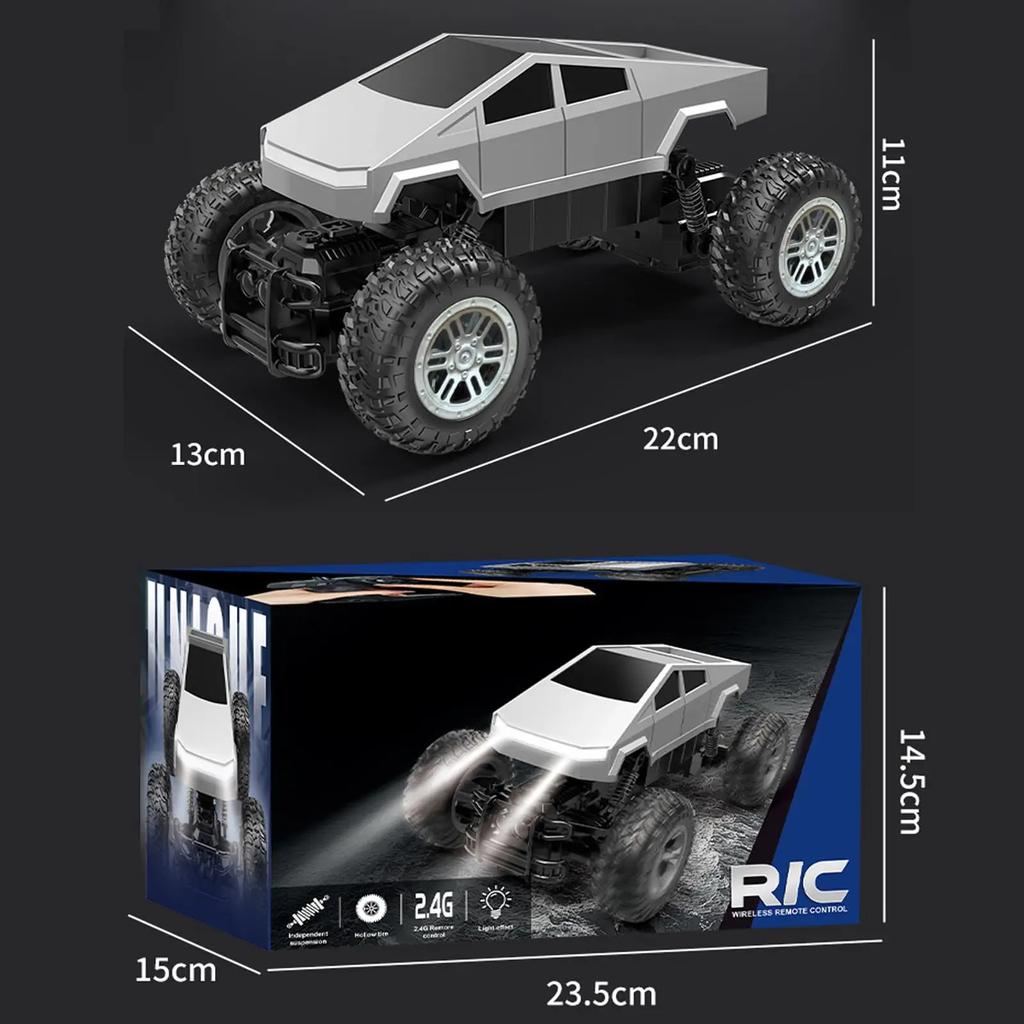 Амфибия 4WD Радиоуправляемая машинка на пульте управления Высокоскоростной Внедорожник Водонепроницаемый Монстр-трак Игрушка Электромобиль Подарок для Детей и Взрослых