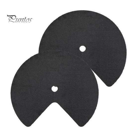 2 шт. круглая подкладка для полок, кухонные коврики, нескользящие коврики для ящиков шкафа, холодильника, кладовой, раковины, шкафа для хранения