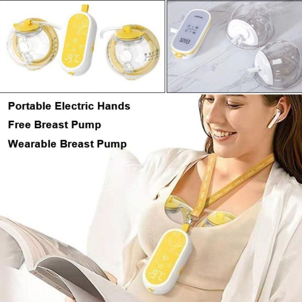 Электрический молокоотсос 21/28/24 мм, 2 цвета, интегрированная доильная машина