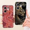 Модный чехол с рисунком для Infinix Zero 30 4G 5G Zero X Neo X Pro, мягкий матовый силиконовый чехол с узором из бантиков, мультяшный кот