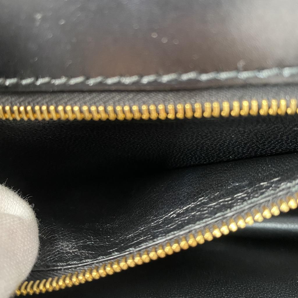 Подержанная JIL SANDERСумка через плечо черная кожа Женская