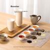 JD Original Disposable Kung Fu Tea Cups, Biodegradable Sugarcane Pulp Barbecue Camping Thickened Durable Water Cups 60ml [50 Pieces]