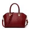 A Unique Shoulder Bag for Women Classic Lacquer Skin Shiny Crocodile Designer Portable Luxury Bag Simple and Elegant Elegant Clothing