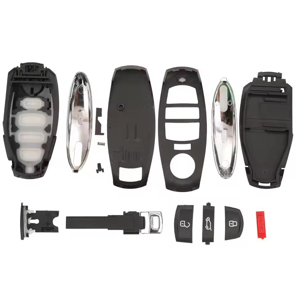 3/4 Кнопки Новый Умный Чехол-брелок для Ключа Зажигания Для Vw Volkswagen Touareg 2010-2014