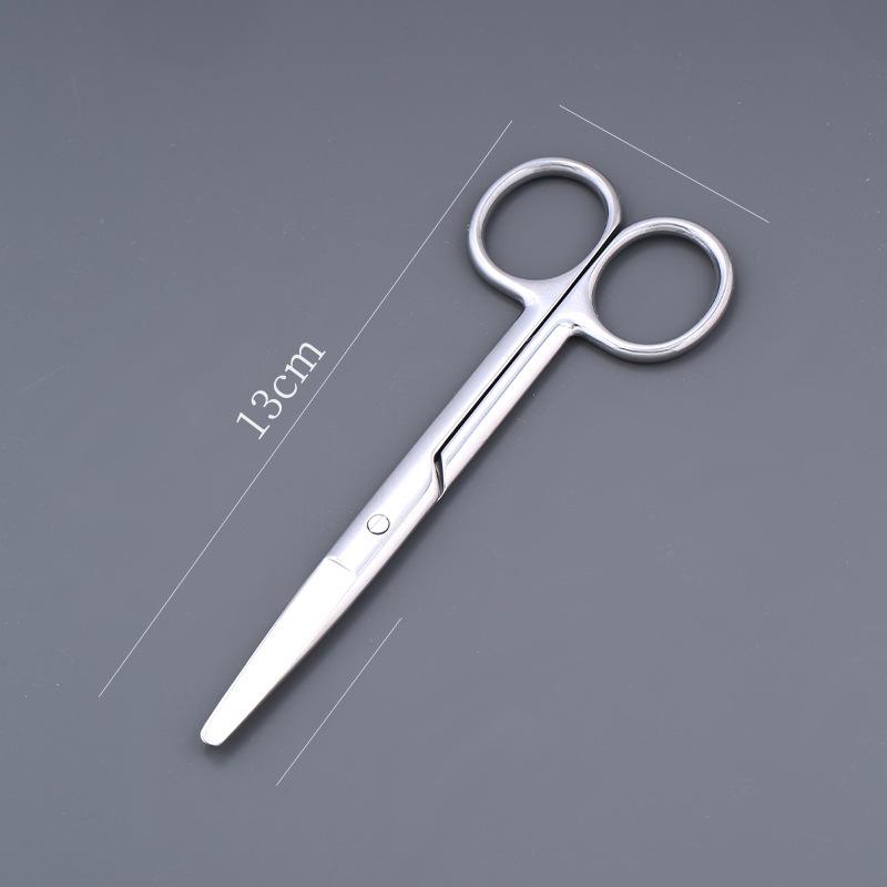 All-Steel Gauze and Bandage Scissors for Household, Surgical, Suture, and Beauty Use
