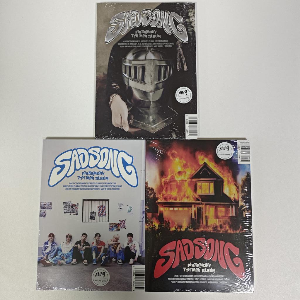 P1Harmony [SAD SONG] 7-й мини-альбом, наклейка от AsiaPopGang в подарок