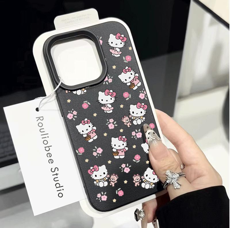 Cartoon Hello Kitty Phone Case For Xiaomi Redmi Note 15 Pro 5G 14C Note 14 13 Pro 12 11 10 Pro 11S 10S A5 4G 5G Soft Cover