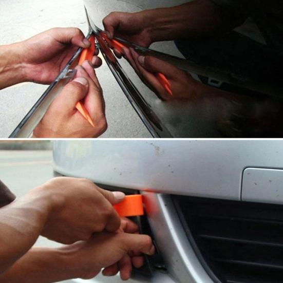 4Pcs Car Door Panel Clip Trim Dash Audio Radio Pry Installation Remover Tools