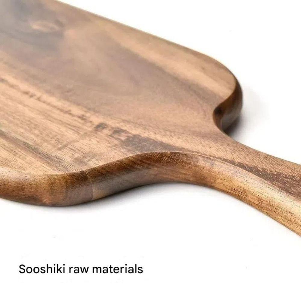 Разделочные доски против плесени с ручкой Доска для закусок Утолщенная деревянная сырная доска Бытовая