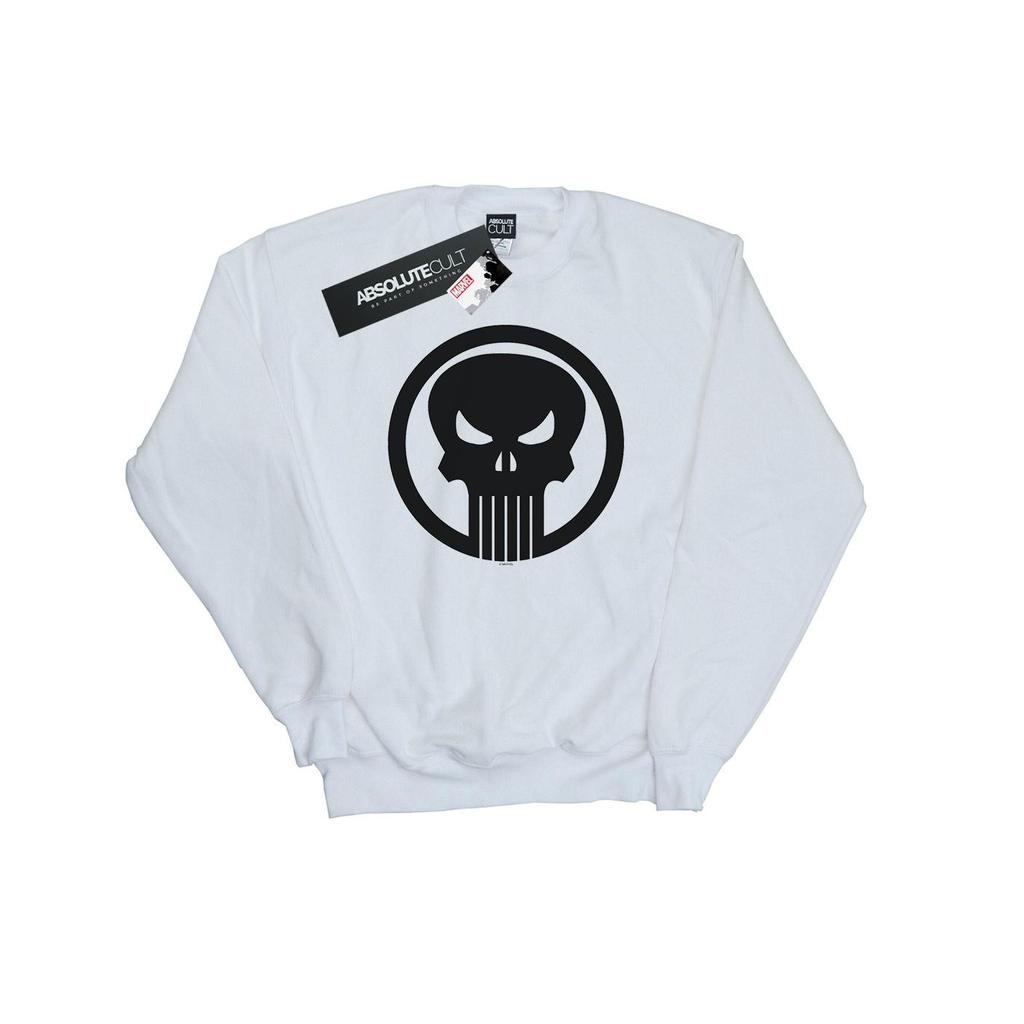 Marvel Womens/Ladies The Punisher Skull Circle Sweatshirt