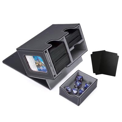 Коллекционная карта Venssu Deck Card Display Dice вмещает 200 игральных костей, включает в себя 2 разделителя и 1 магнитный, совместимый с Pokemon Duema, различные футляры для карточных игр