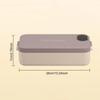 Waterless Heating Heated Food Warmer Digital Display Heated Box Electric Lunch Box  Travel