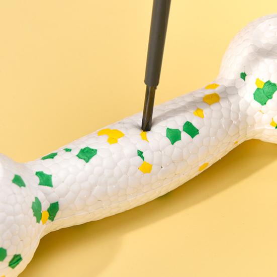 Interactive Pets Chew Toy Dumbbell Dog Toy Wear-resistant Rope Ball with Reflective Strips Dental Care Dog Toy