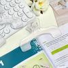 Прочный прозрачный зажим-закладка для страниц - Усиленный толстый пластиковый угловой закладка с надежным креплением для студентов, офиса