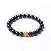 Bracelet - SHOP-STORY - Mastery and Anti-Stress - Black Onyx - Natural Beads - Woman
