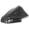 Panda Shop Motorcycle Double Bubble Screen for Kawasaki Ninja 250 (Black)