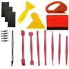 Car Wrap Vinyl Tool Kit Window Film Tinting Tool Edge Trimming Squeegee Tinting Felt Edge Squeegee
