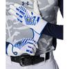 UNDER ARMOUR UA Clean Up Pro Бейсбольные перчатки 6001312 Белый Королевский Металлик Золотой Размер S Пара