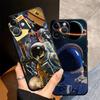 Крутой чехол-астронавт для Apple iPhone 17 Pro Max XR XS MAX 13 12 15 Pro 7 8 11 16 Air 14 Funda Чехол для телефона