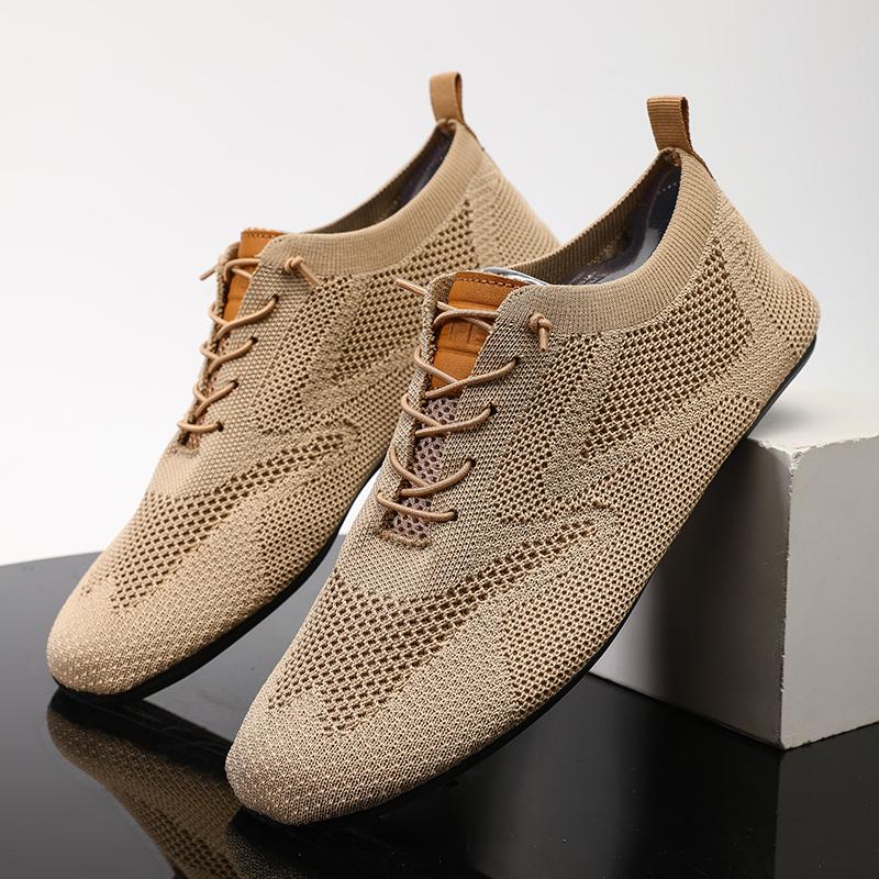 Fashion New Loafers Men Soft Driving Moccasins High Quality Flats Male Walking Shoes Breathable Mesh Casual Loafers Summer Mens Shoes