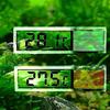 1PC Aquarium Thermometer Electronic LCD Digital Fish Tank Temperature Measurement Fish Tank Temp Meter Aquarium Accessories