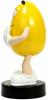 JADA TOYS Yellow Metal Figure 4 Inch Diecast Display Interior M&M's M&M's [Item]