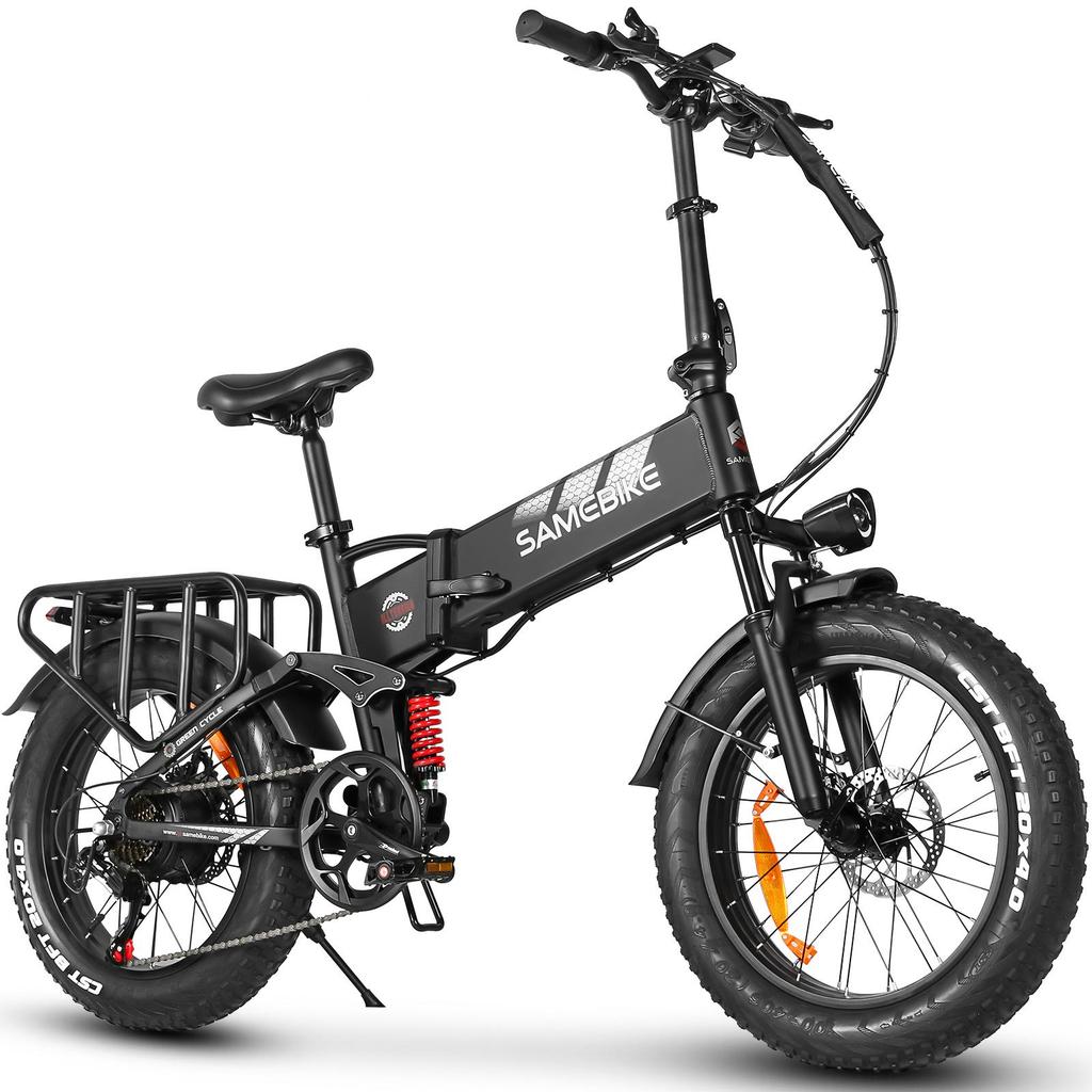 SAMEBIKE Складной электрический велосипед RS-A02 Pro, 20 дюймов, с аккумулятором 48V15AH