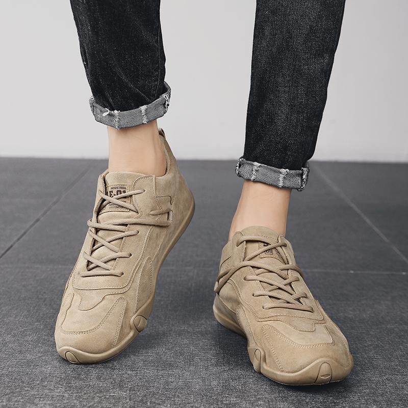 Labor Protection Shoes Men's Construction Site Work Shoes Wear Resistant High Top Shoes Casual Driving Car Boots